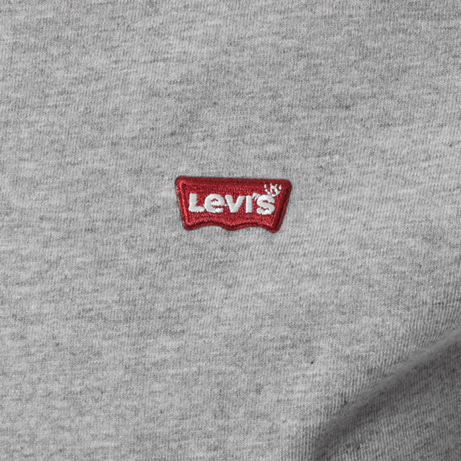 Alternative Image for ProductLevis Original Crew Neck Logo T Shirt Grey3